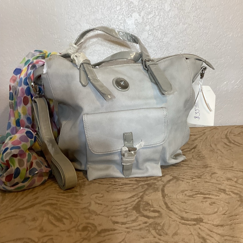 Elegant Gray Tote Bag